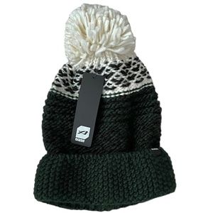 NWT ORAGE Women's Green & Black Naomi Beanie Hat